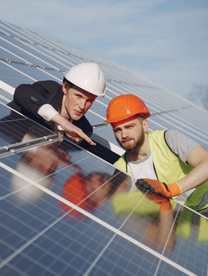 Engenheiro de energia solar